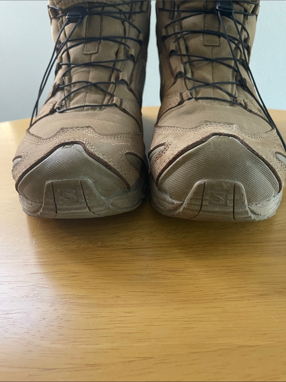 Salomon Brown Quick-Pull Tactical Hiking Boots - Picture 8 of 12